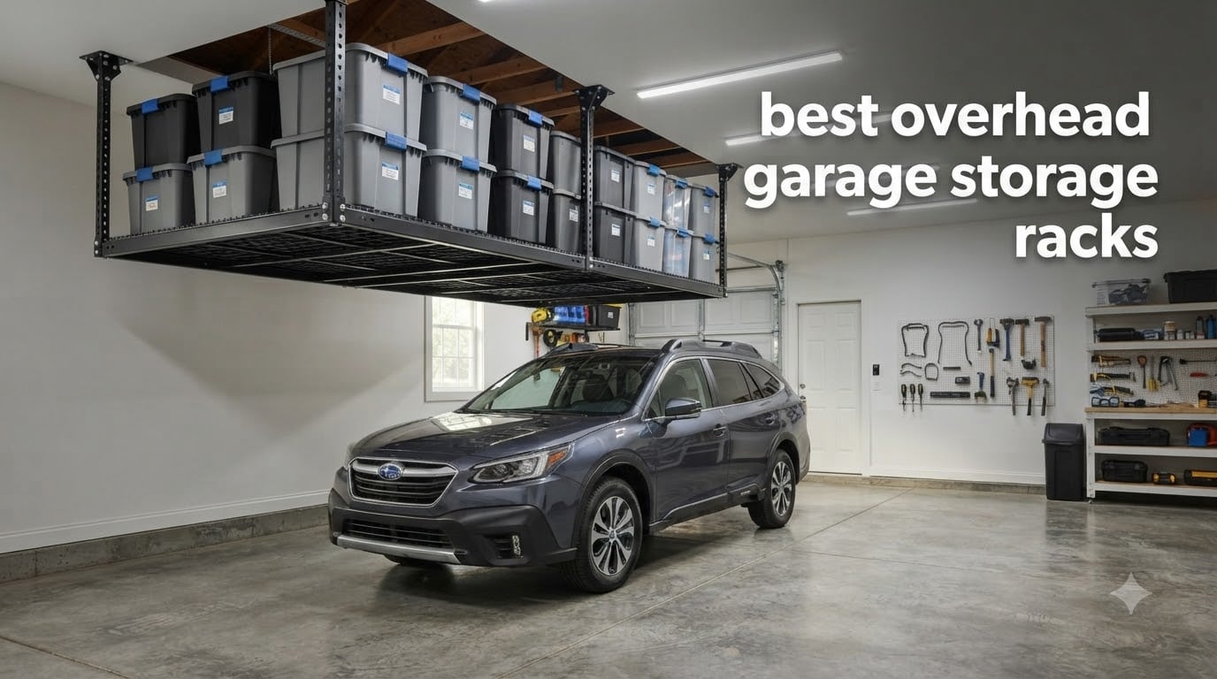 best overhead garage storage racks