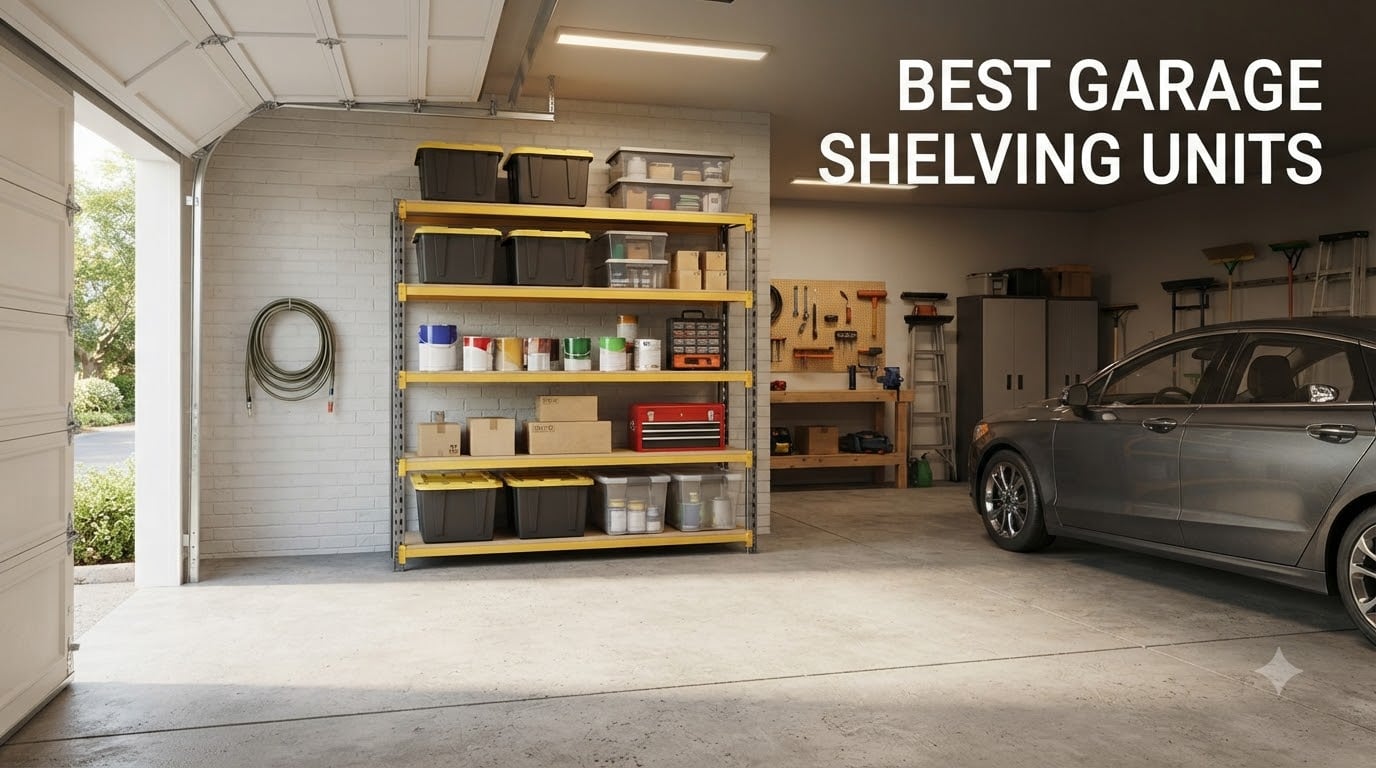 best garage shelving units