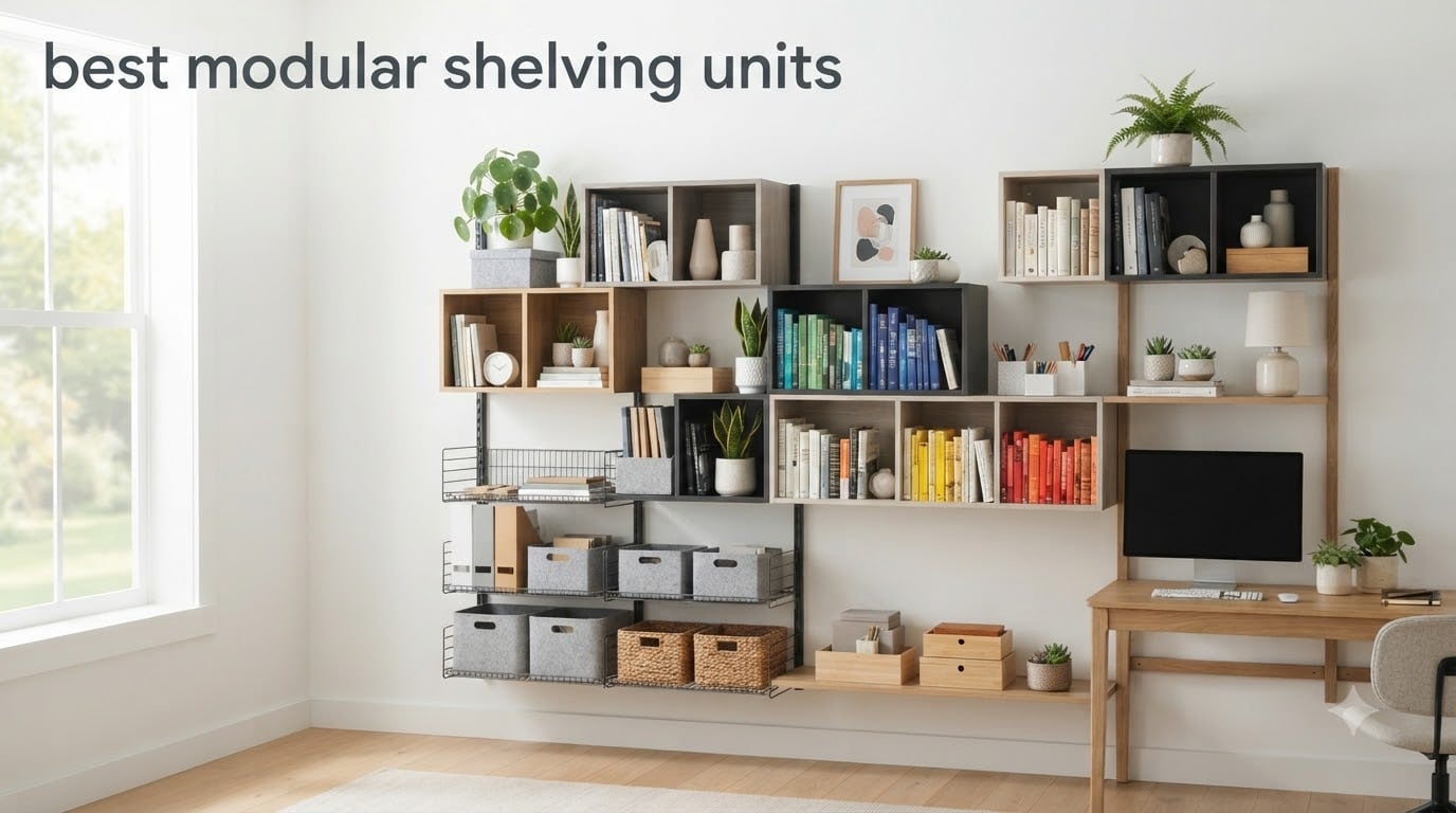 best modular shelving units