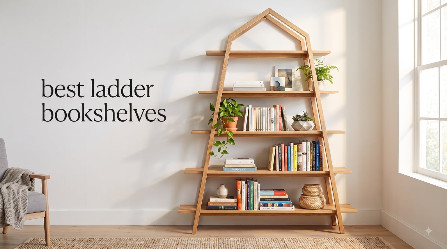 best ladder bookshelves