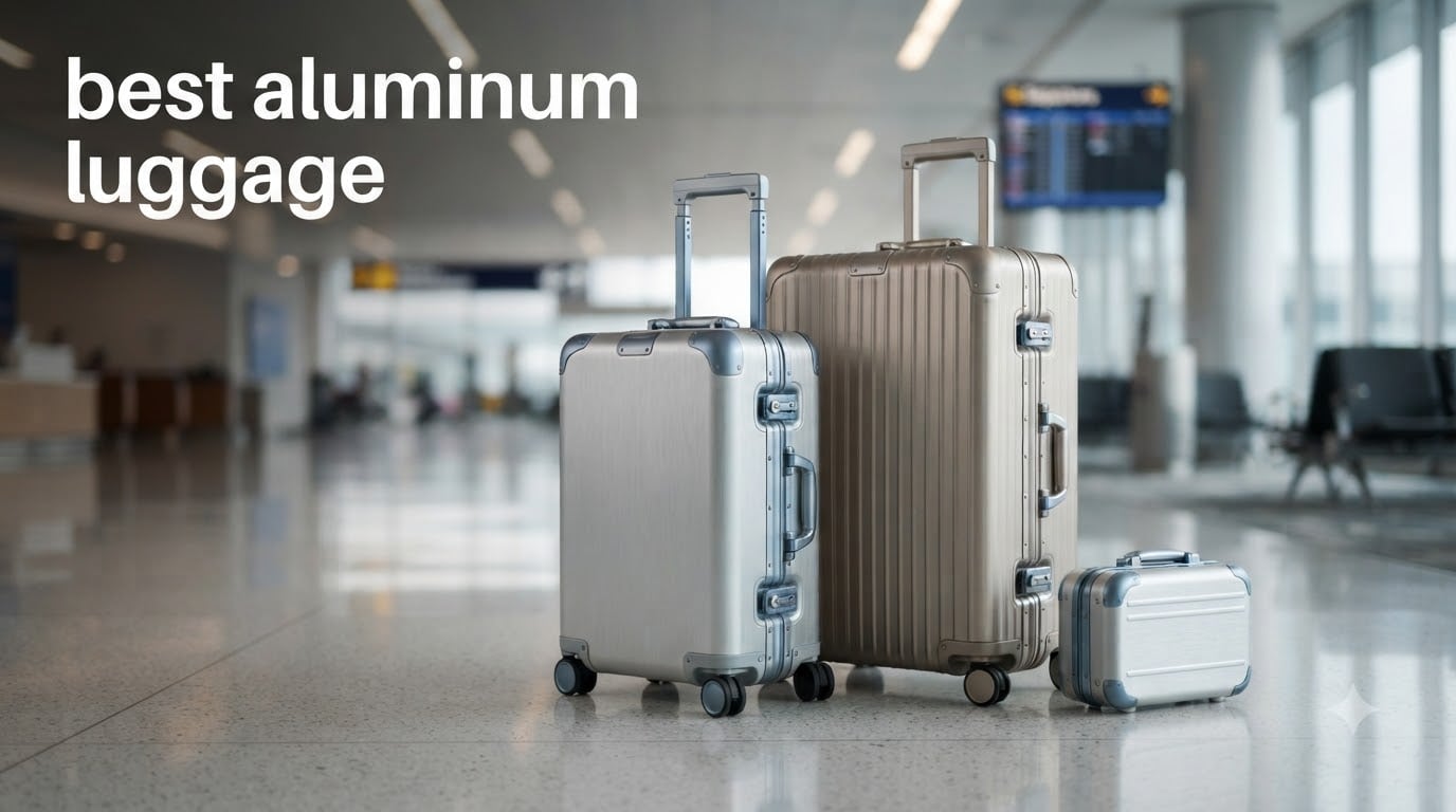 best aluminum luggage