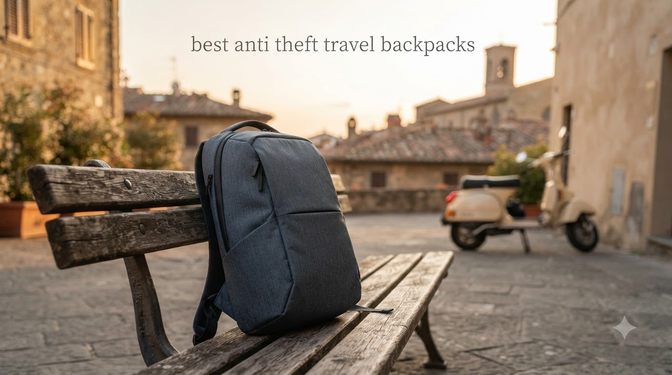 best anti theft travel backpacks