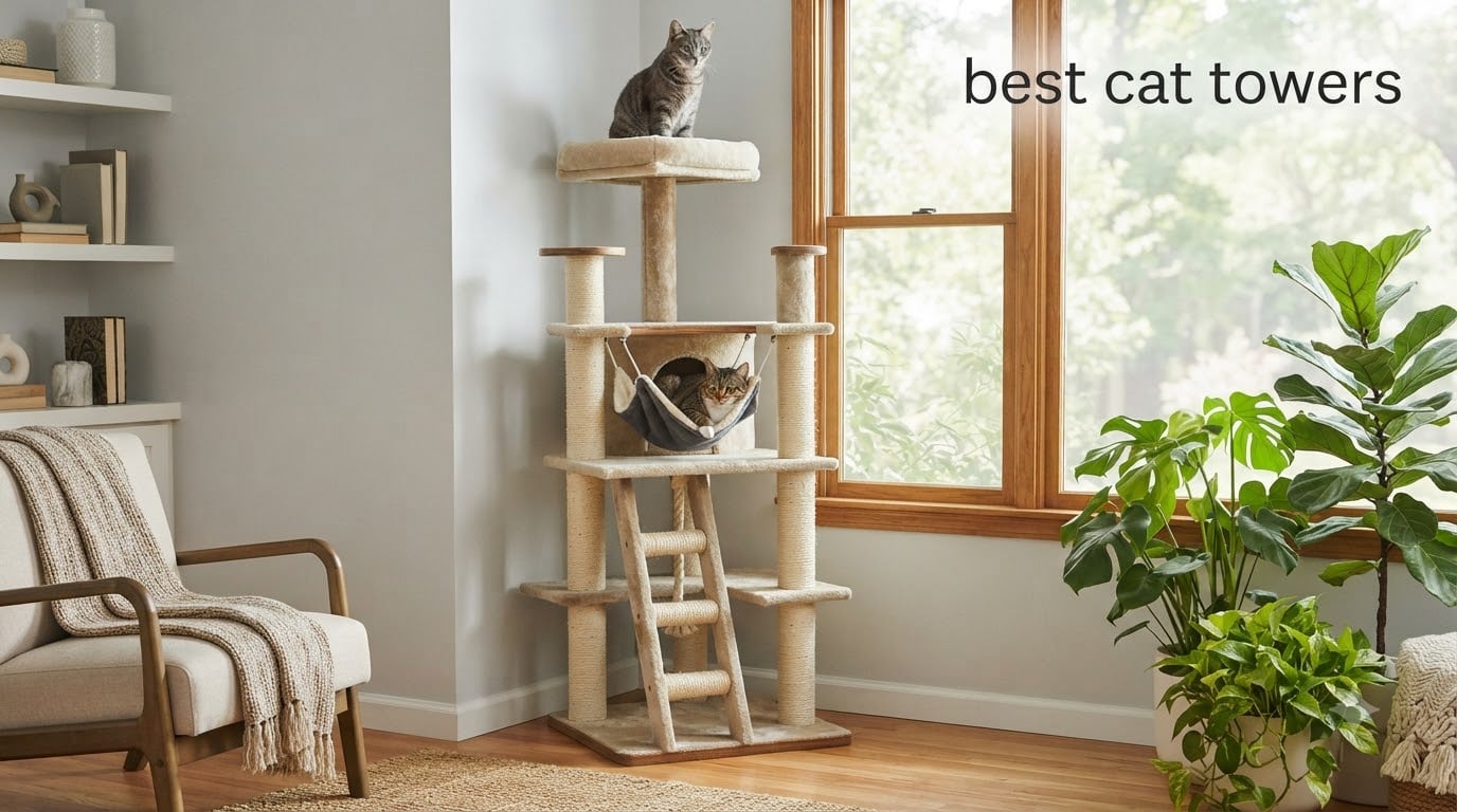 best cat towers