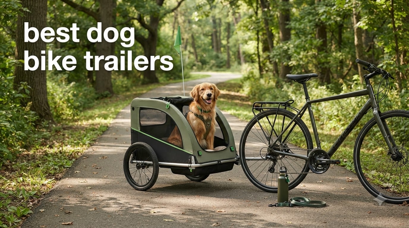 best dog bike trailers