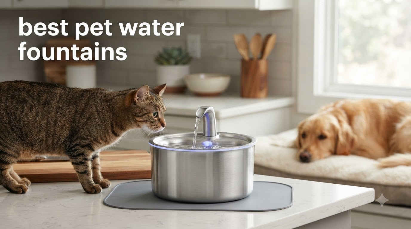 best pet water fountains