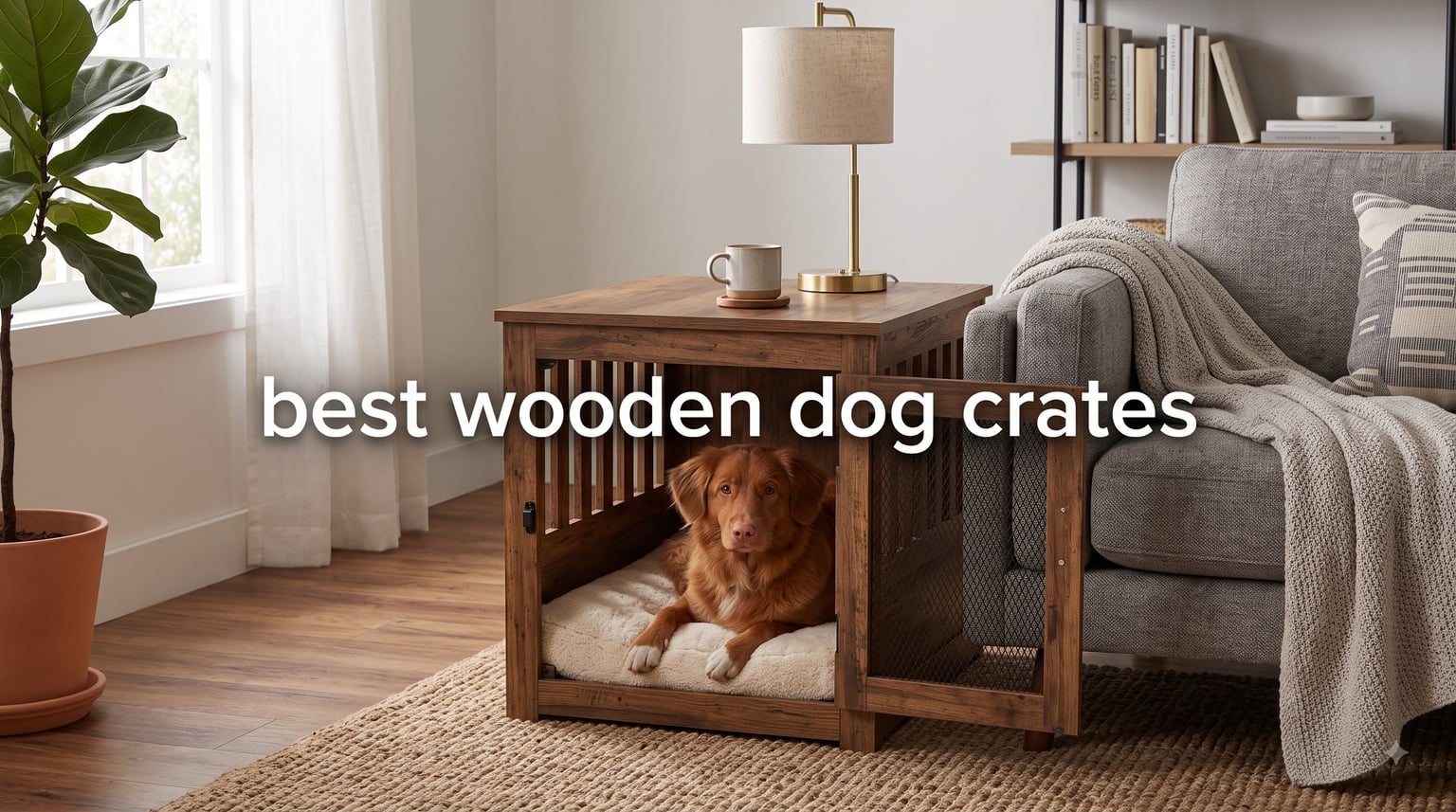 best wooden dog crates