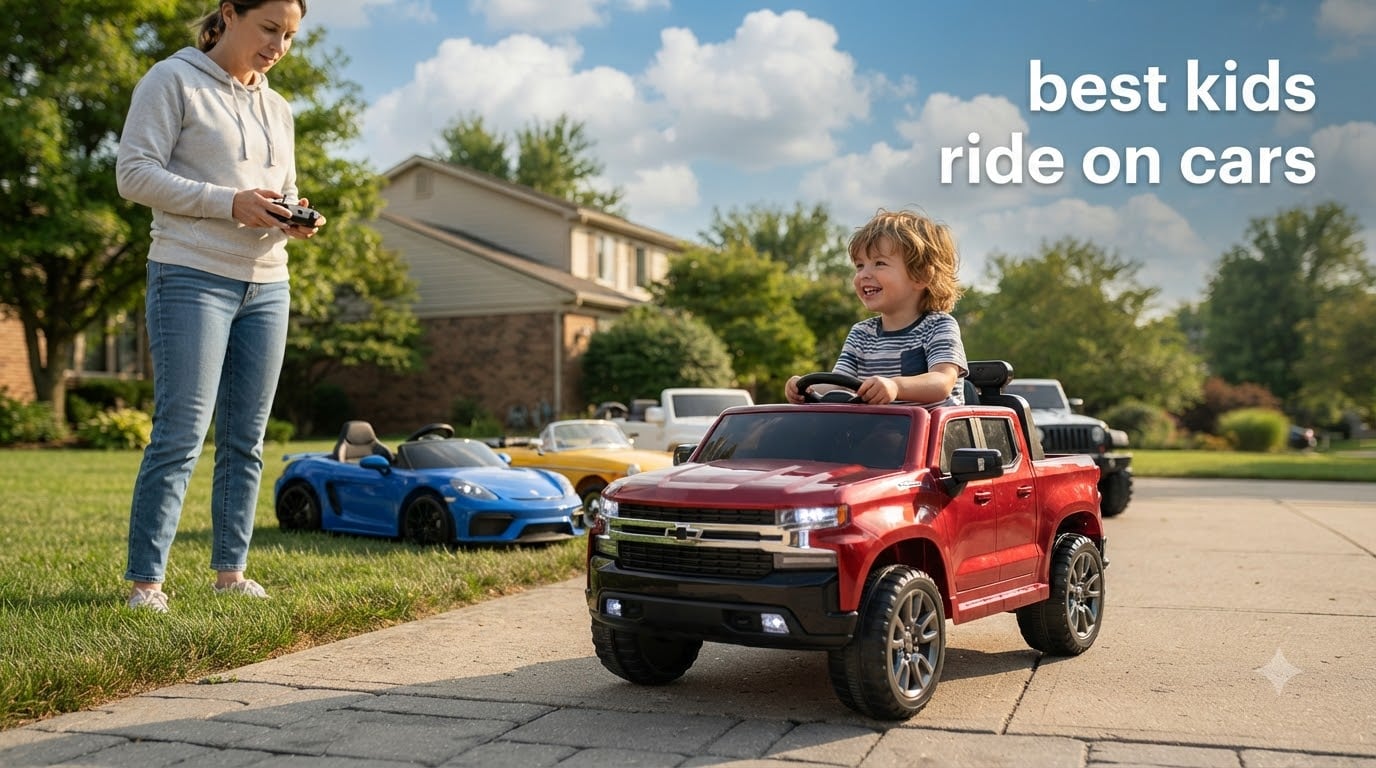 best kids ride on cars