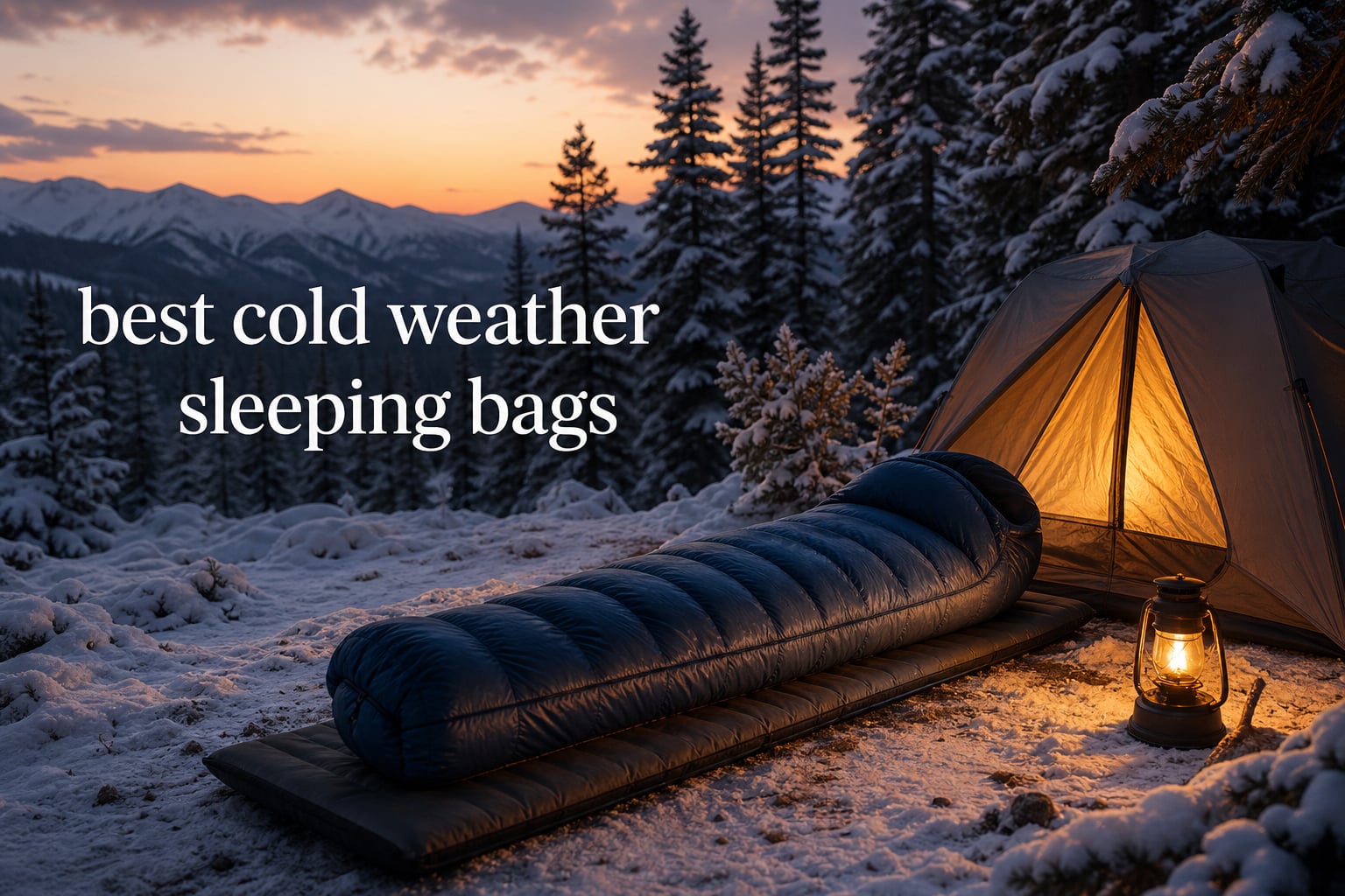 best cold weather sleeping bags