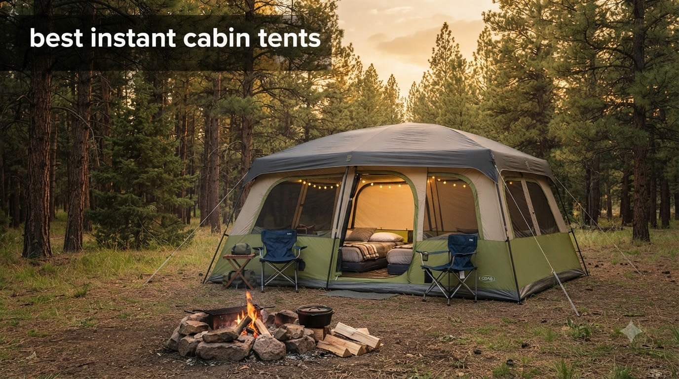 best instant cabin tents