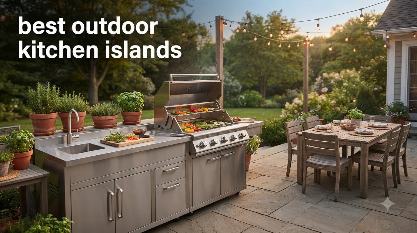 best outdoor kitchen islands