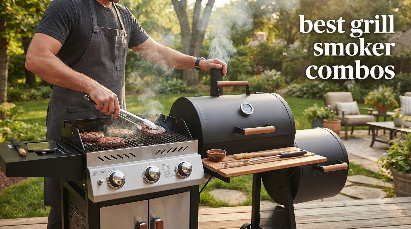 best grill smoker combos