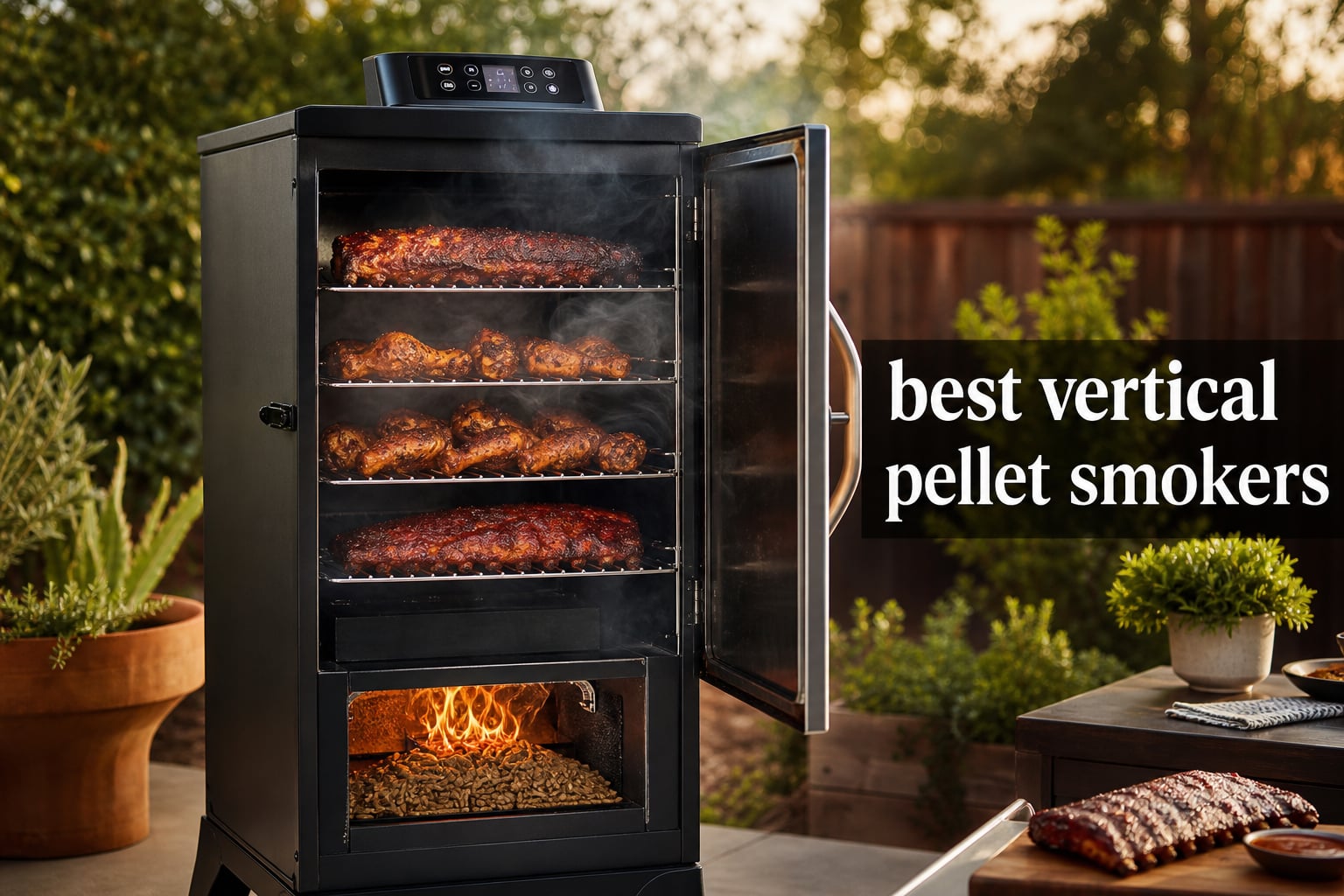 best vertical pellet smokers