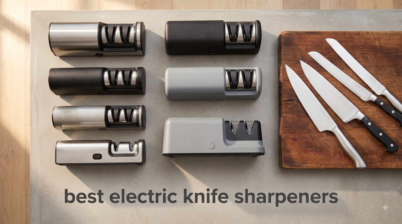 best electric knife sharpeners