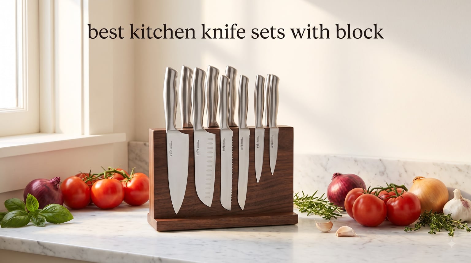 best kitchen knife sets with block