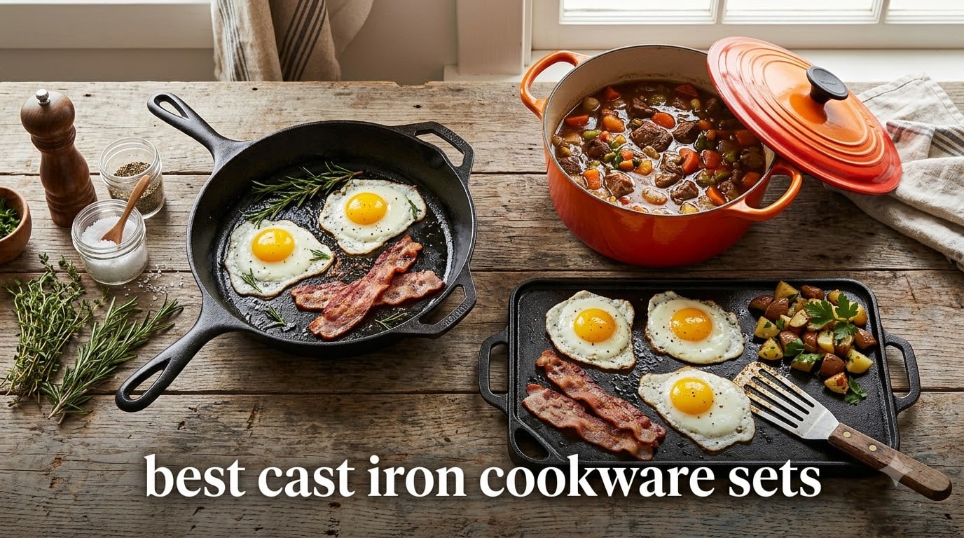 best cast iron cookware sets