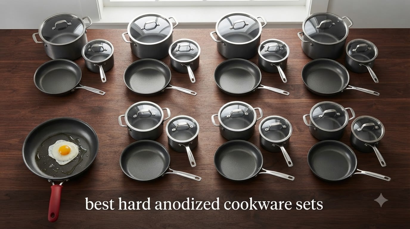 best hard anodized cookware sets
