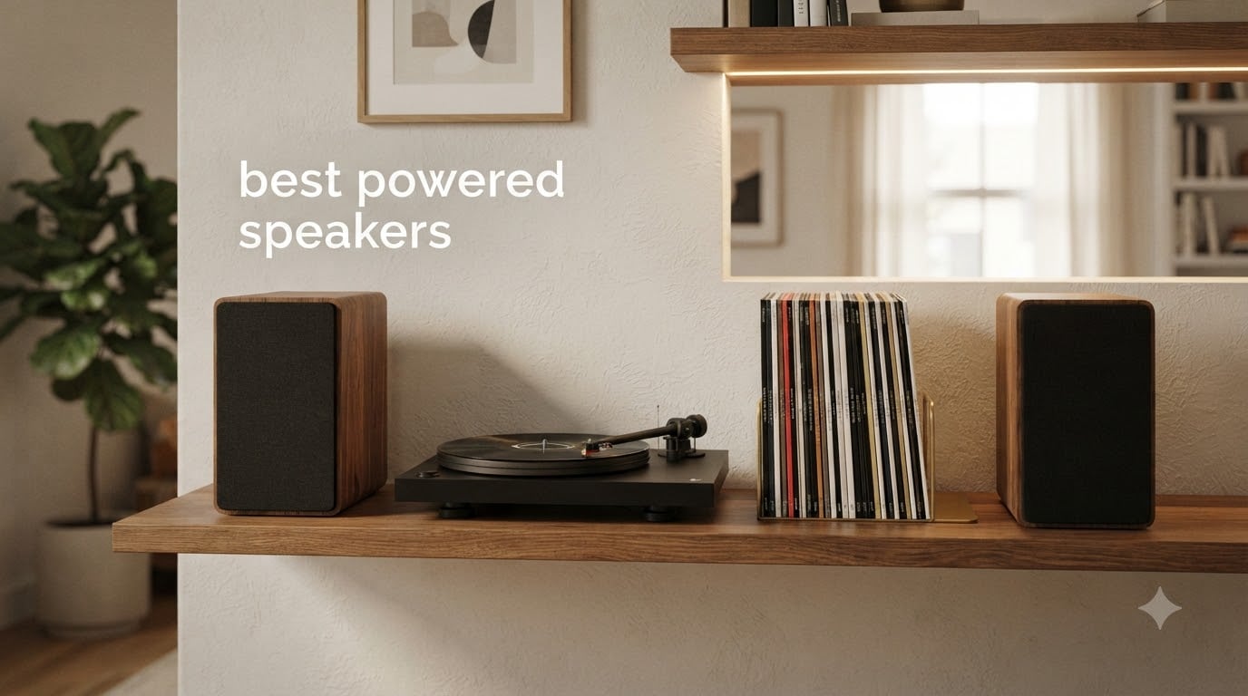 best powered speakers