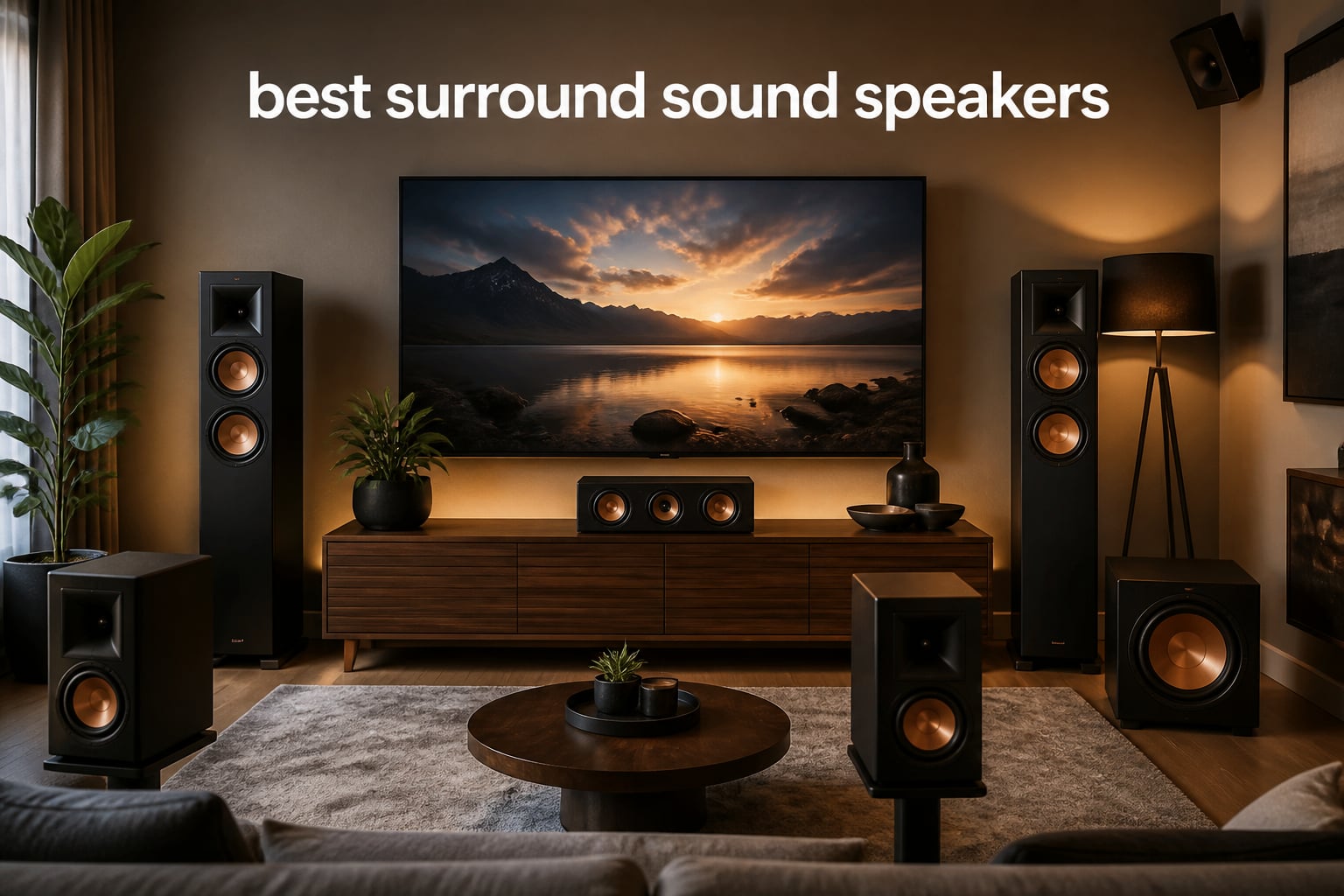 best surround sound speakers
