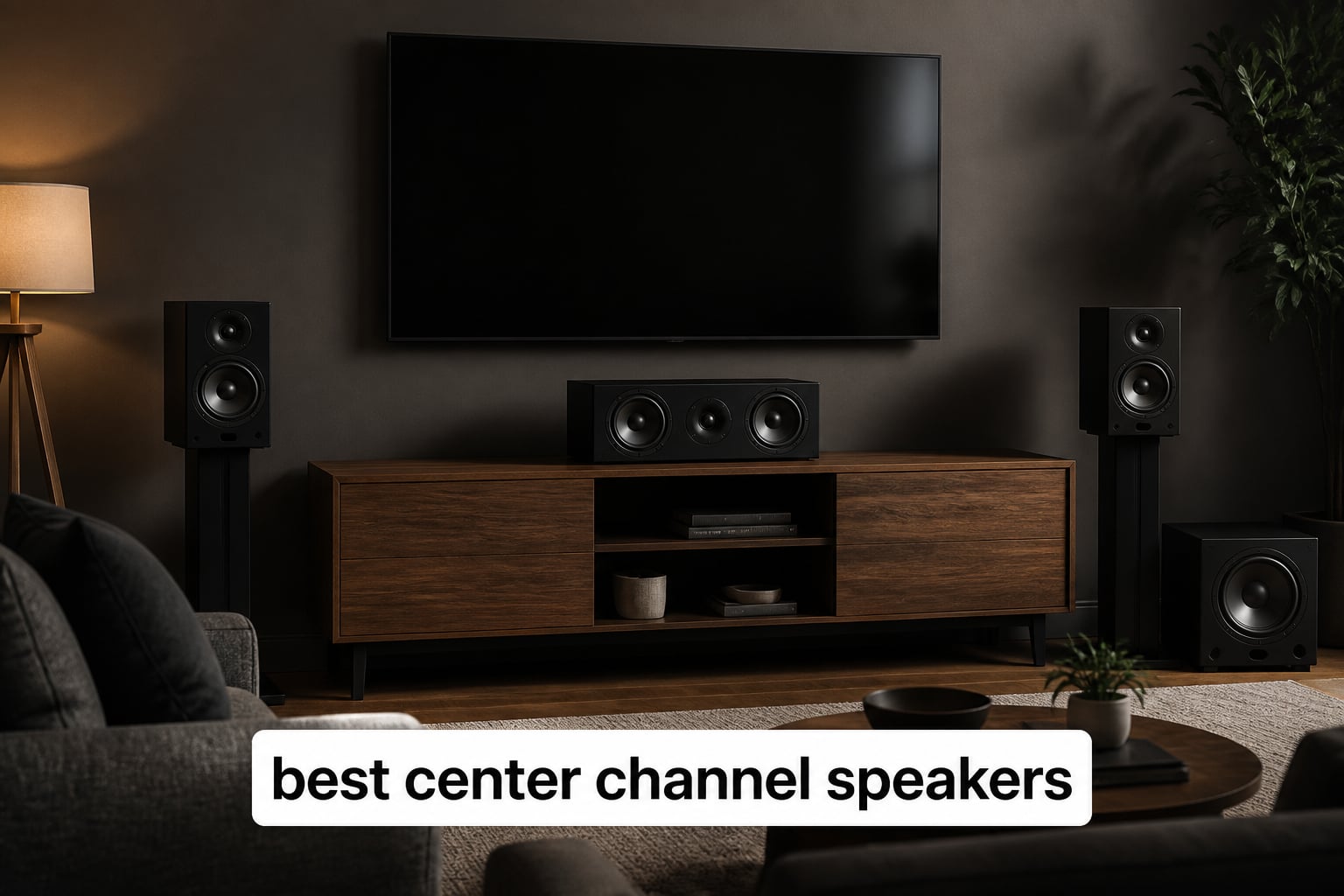 best center channel speakers