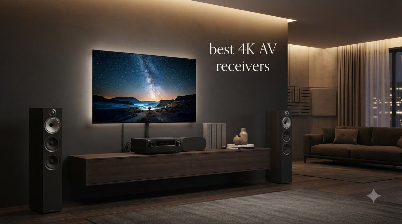 best 4K AV receivers