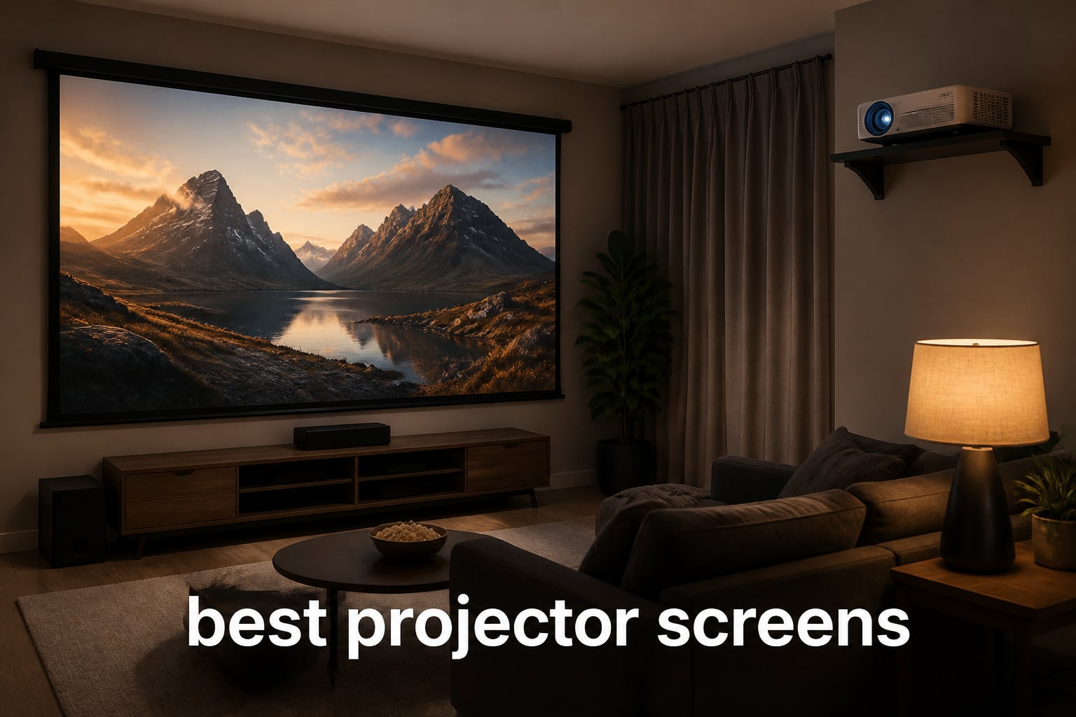 best projector screens