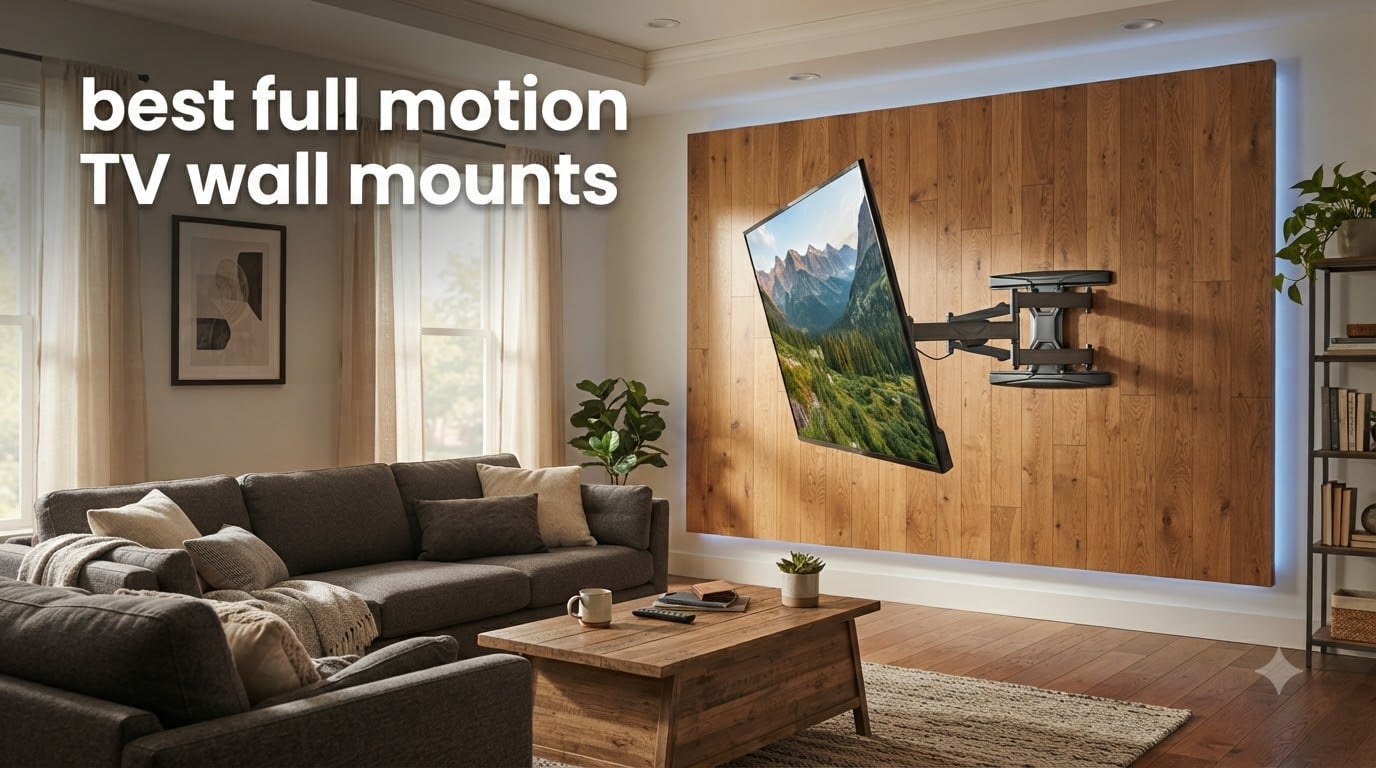 best full motion TV wall mounts