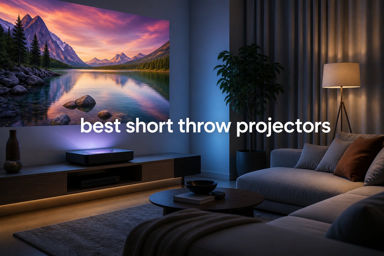 best short throw projectors
