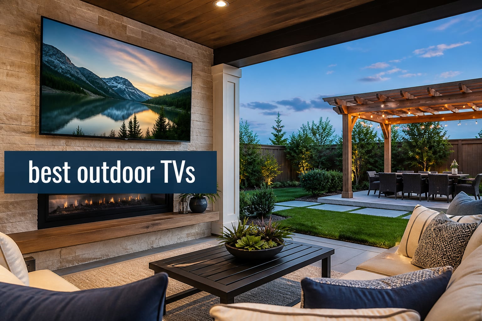best outdoor TVs