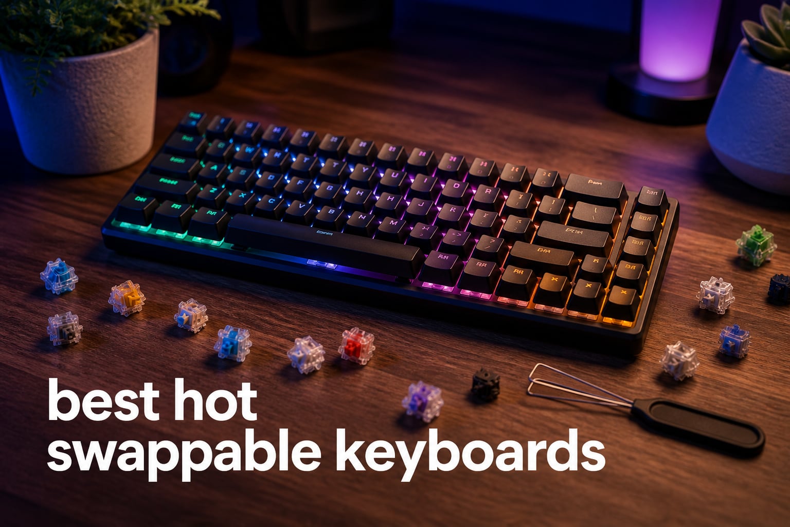 best hot swappable keyboards