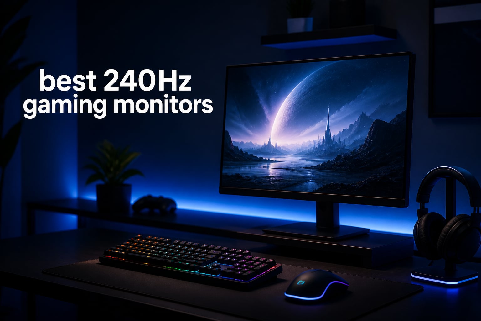 best 240Hz gaming monitors