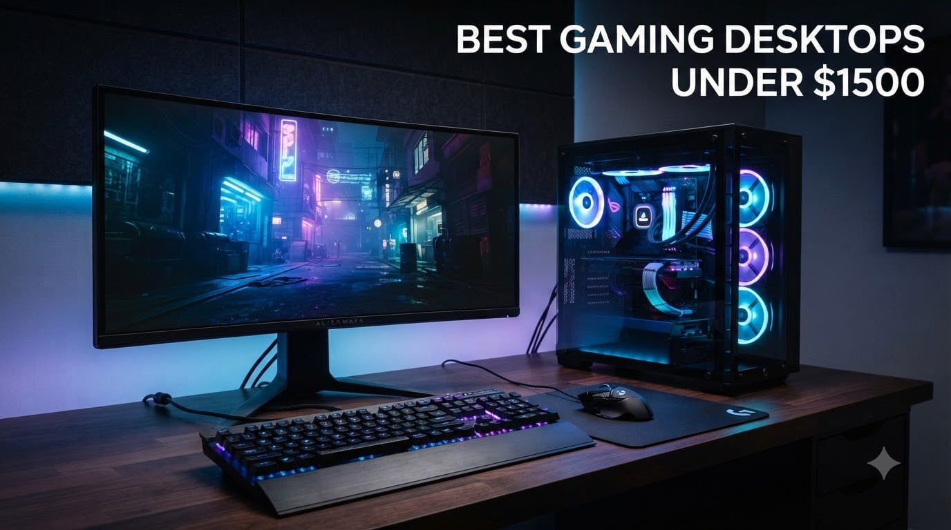best gaming desktops under $1500