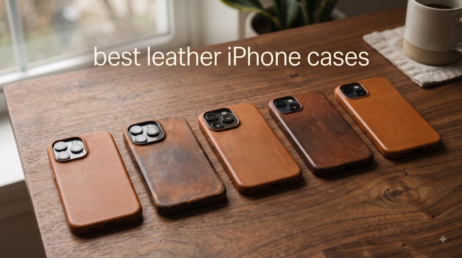best leather iPhone cases