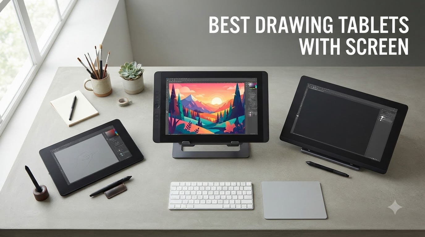 best drawing tablets with screen