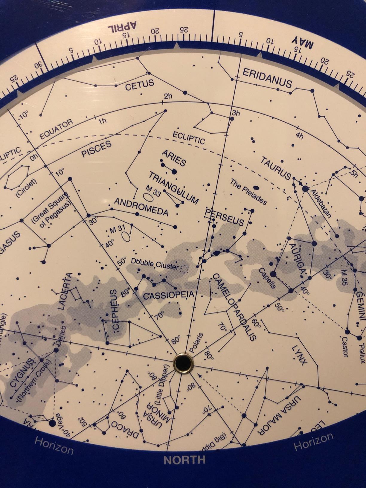 The Night Sky 30°-40° (Large; North Latitude) customer photo 1
