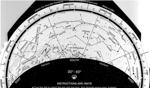 The Night Sky 30°-40° (Large; North Latitude) customer photo 2