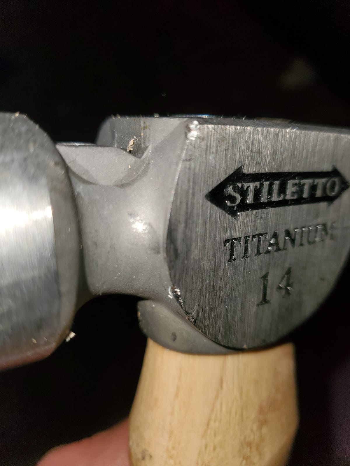 Stilletto TI14MC Stiletto Tools Titan 14-OunceTitanium Framing Hammer With Curved Handle customer photo 1