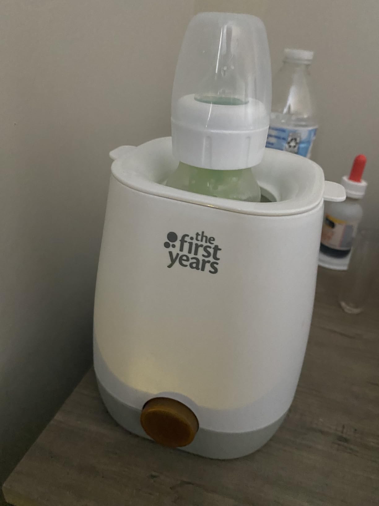 The First Years Baby Bottle Warmer and Sterilizer - Pacifier and Bottle Nipple Sanitizer - Feeding Baby Essentials for Formula or Breast Milk - Holds Multiple Sizes customer photo 1
