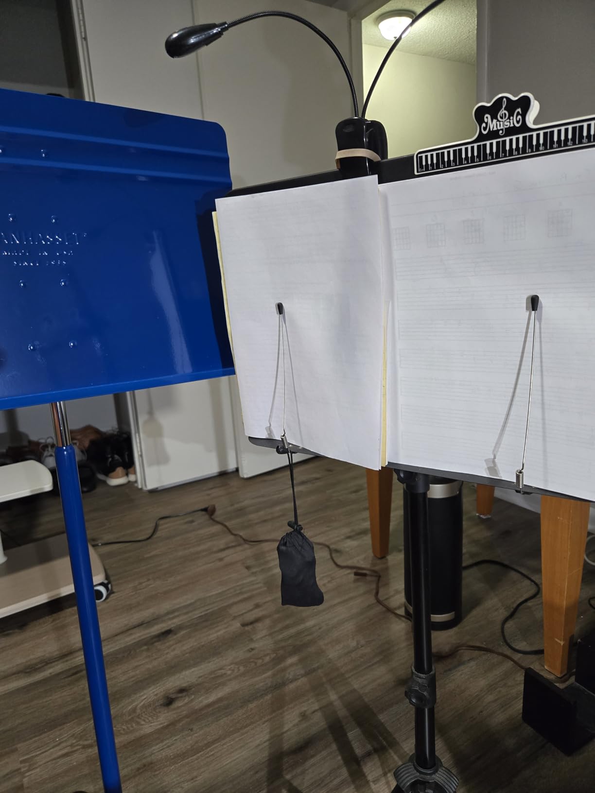 Manhasset Music Stand for Sheet Music - 48 Symphony Model - Long Lasting, Durable Manhasset Stand - Adjustable Height - 26