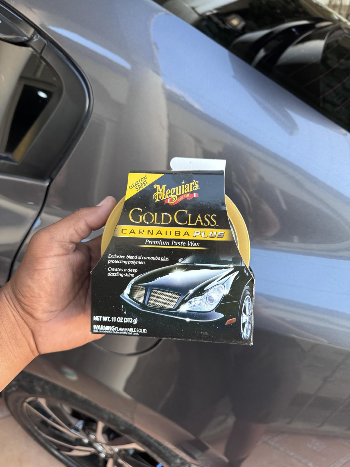 Meguiar's Gold Class Carnauba Plus Premium Paste Wax, 11 Oz customer photo 2