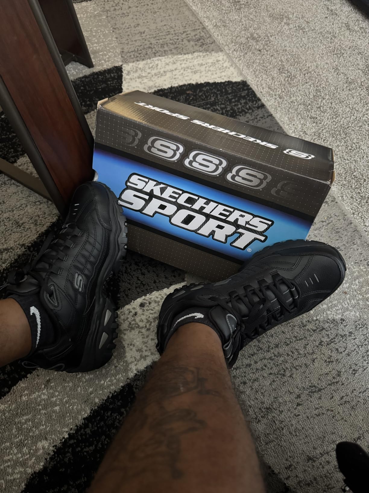 Skechers Men's Energy After Burn Sneaker customer photo 2