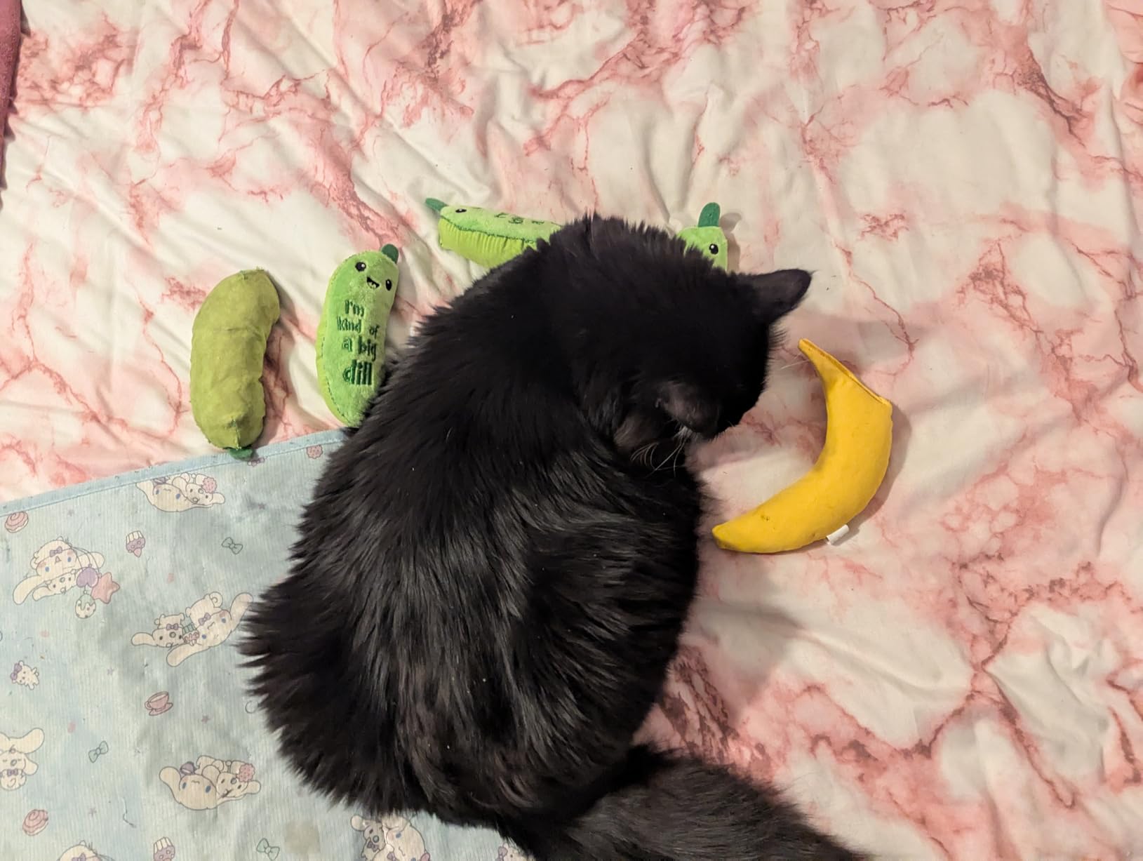 Yeowww! Catnip Chi-CAT-a Banana Toy for Cats - 7 Inches - Durable Cotton Twill - Made in the USA - Stuffed with Organically Grown Catnip customer photo 1