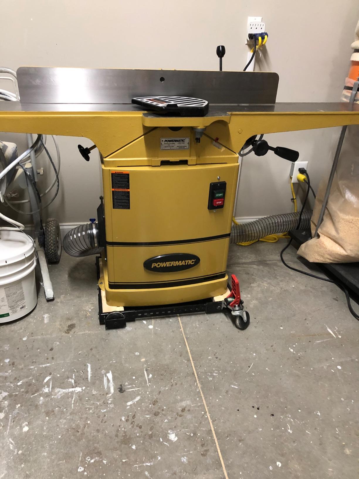 Powermatic 6-Inch Jointer, Straight Knife Cutterhead, 1 HP, 115/230V 1Ph (Model 54A) customer photo 1