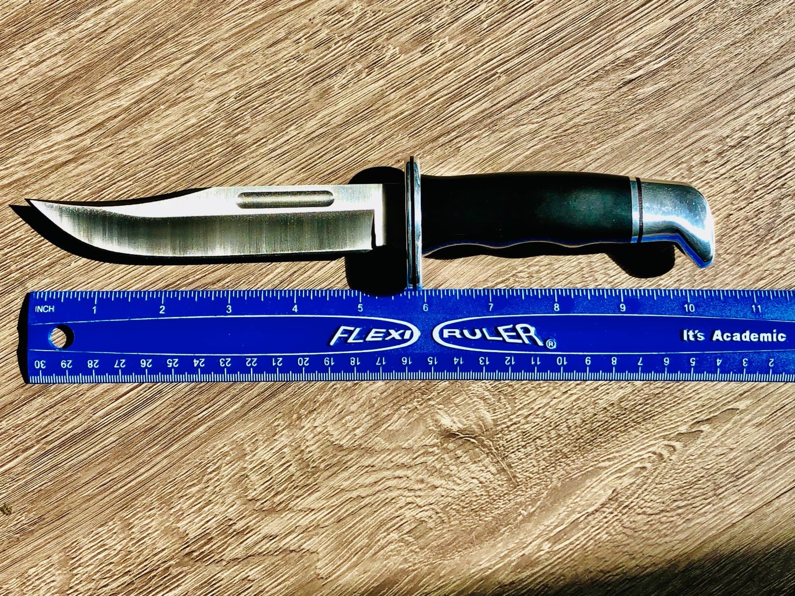 Buck Knives 119 Special Hunting Knife with Sheath, Phenolic Handle, 7.5 oz customer photo 1