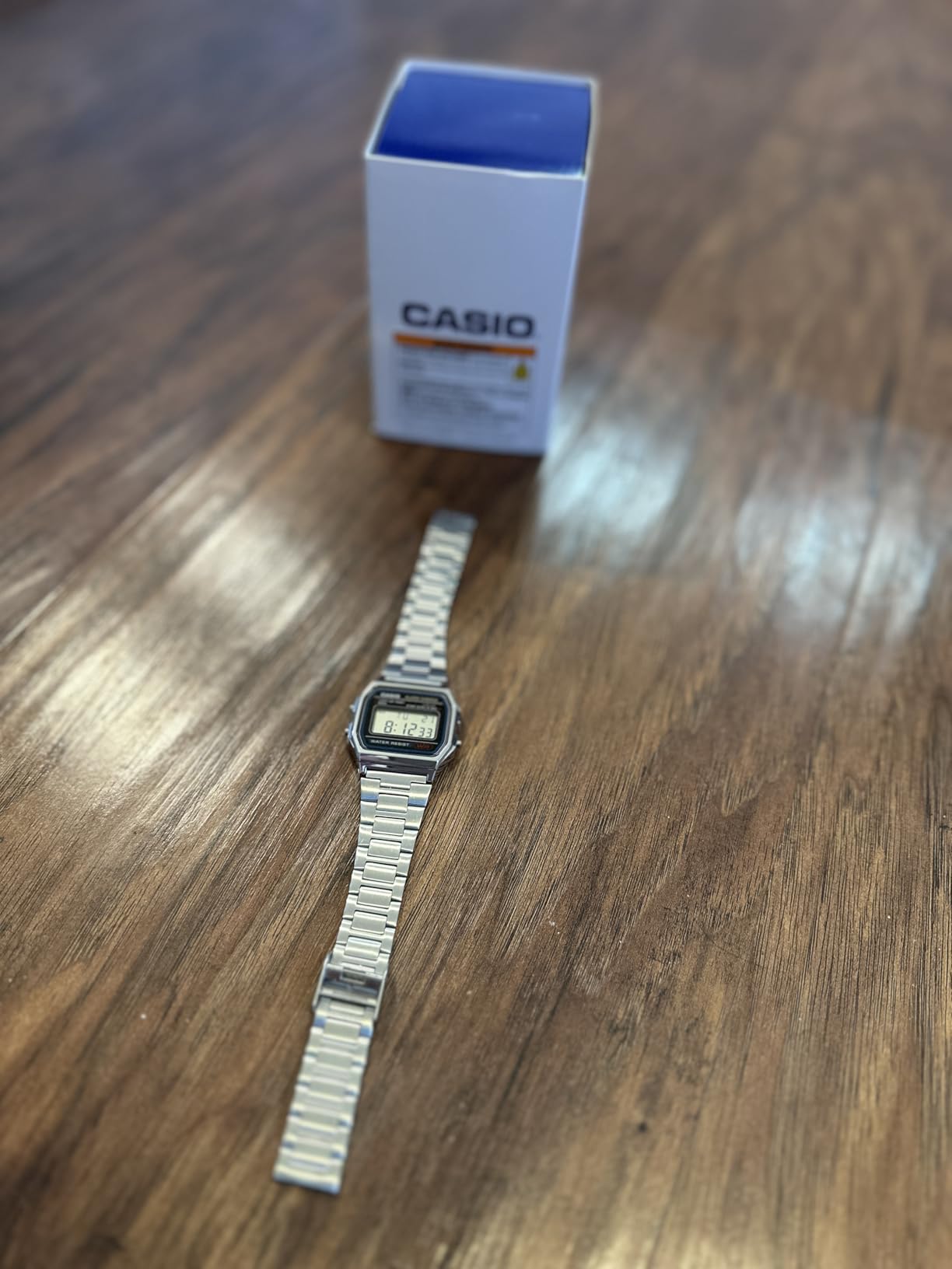 Casio A158WA Series Unisex Digital Vintage Watch, 7 Yr Battery, LED Light customer photo 2