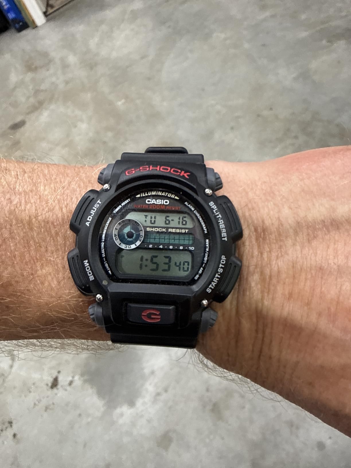 Casio G-Shock DW9052 Series Men's Digital Watch, 200M WR, Shock Resistant customer photo 2