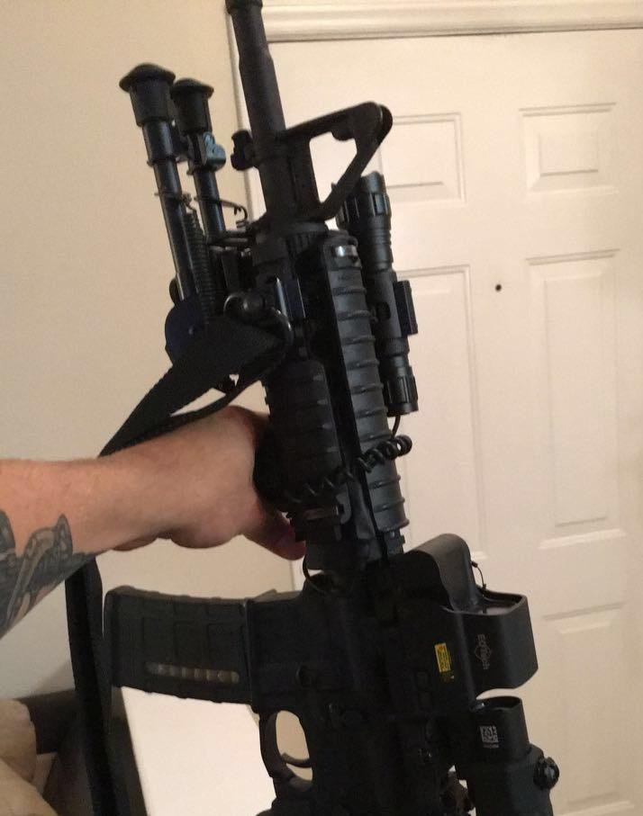 Harris Engineering 1A2-BRM Series 1A2 Bipod, 1A2-BRM BRM 6-9