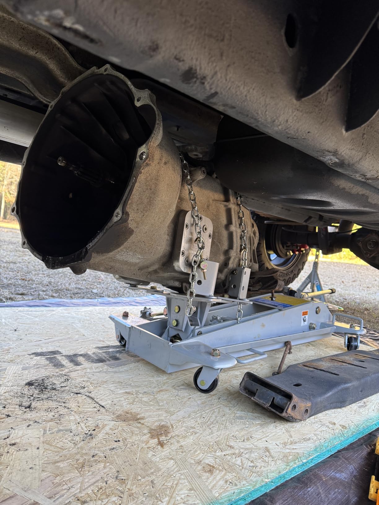 OTC 1521A 1,000 lb. Low-Lift Transmission Jack - 6.5