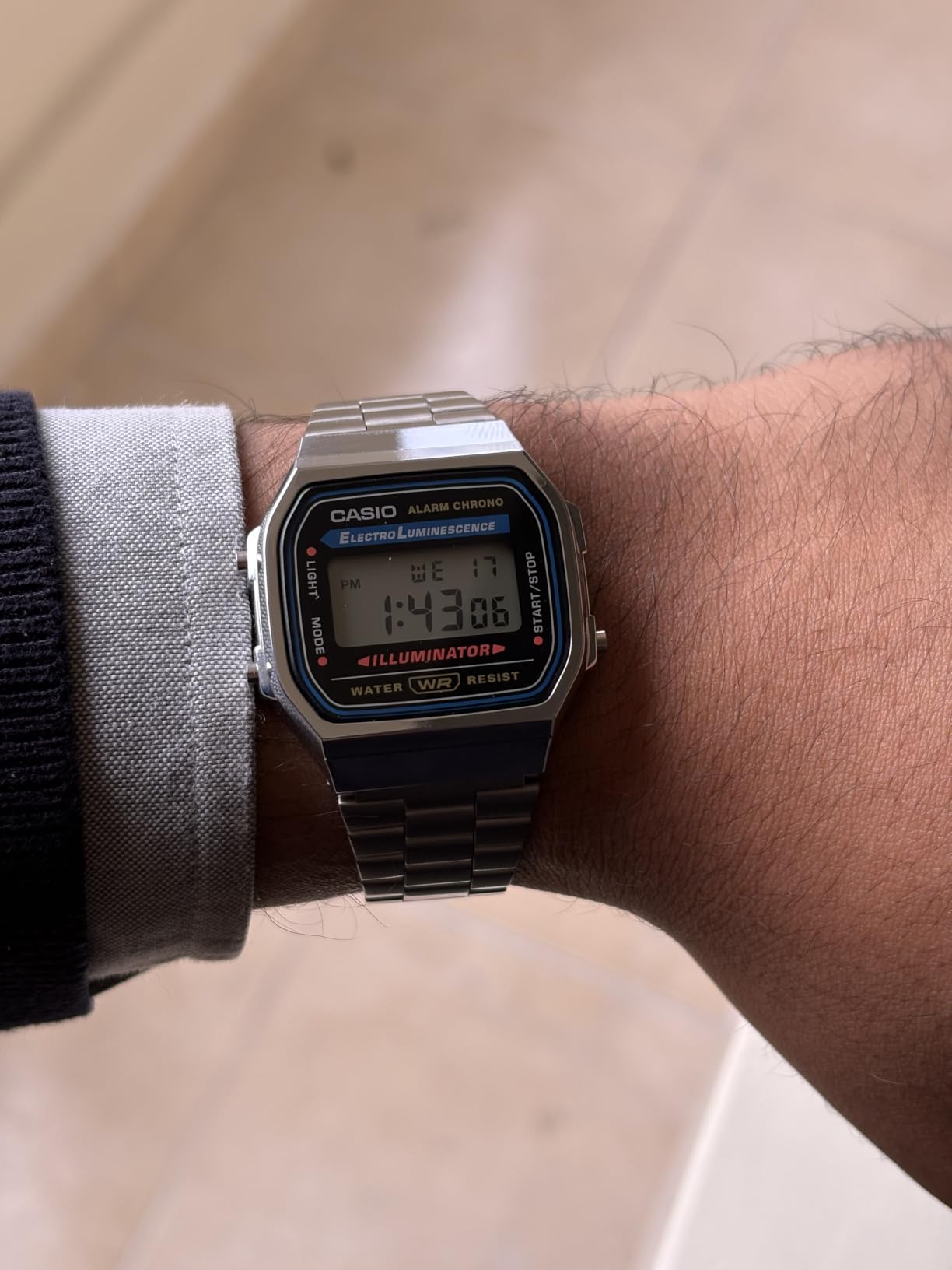 Casio Collection Unisex Adults A168WA Vintage Watch customer photo 2