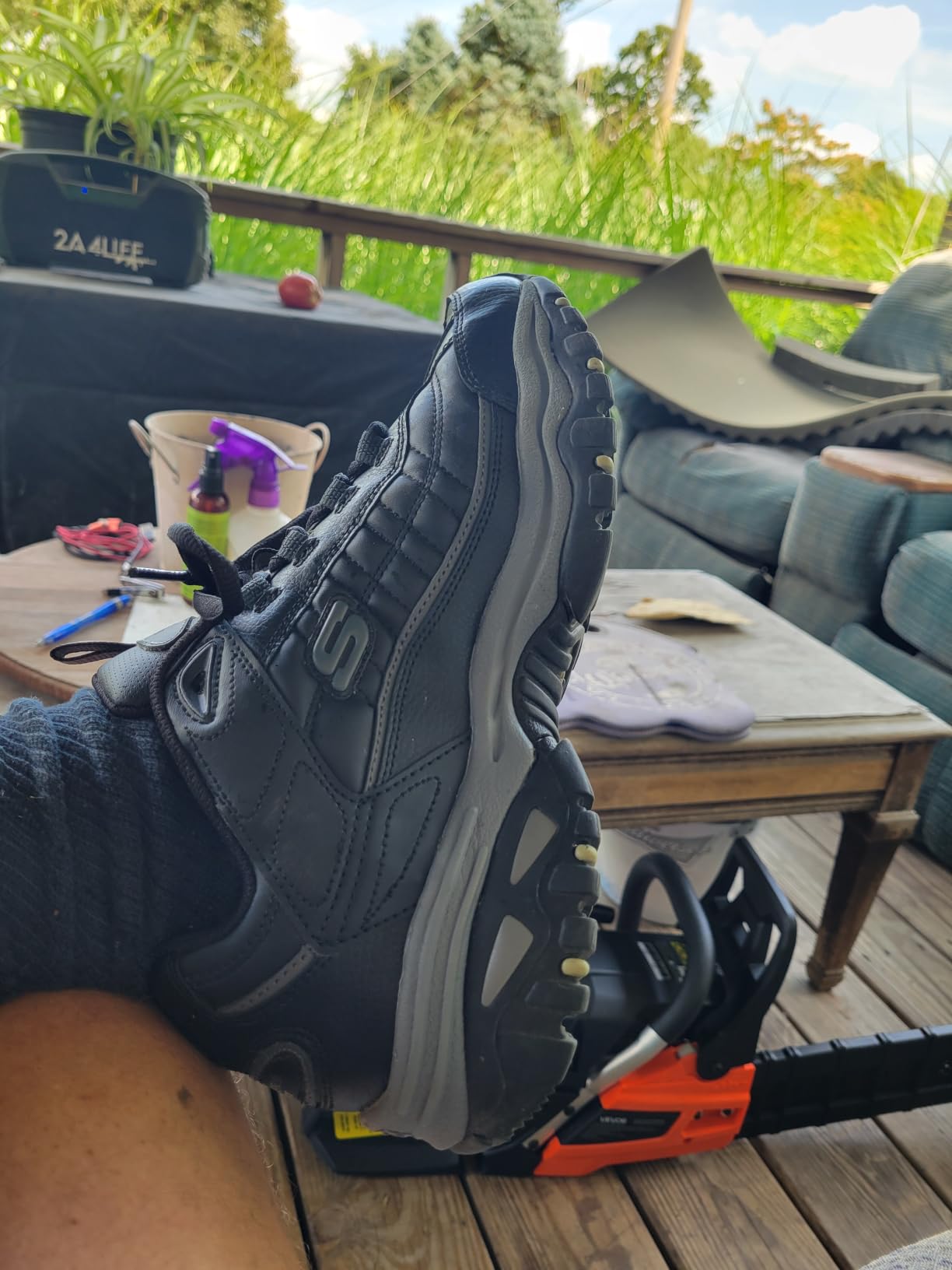 Skechers Men's Energy After Burn Sneaker customer photo 2