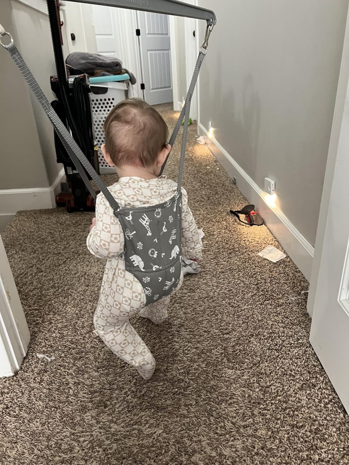 Jolly Jumper Iconic Doorway Baby Jumper - Black customer photo 2